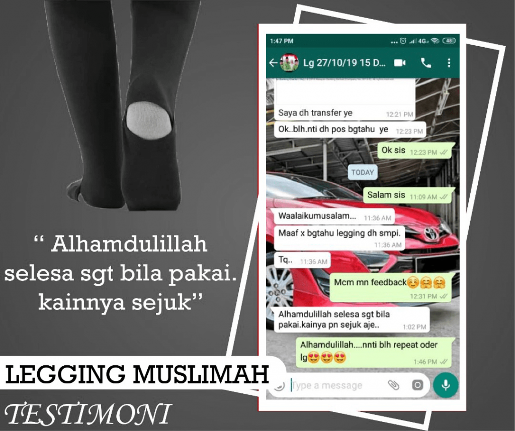 testimoni legging wuduk 01