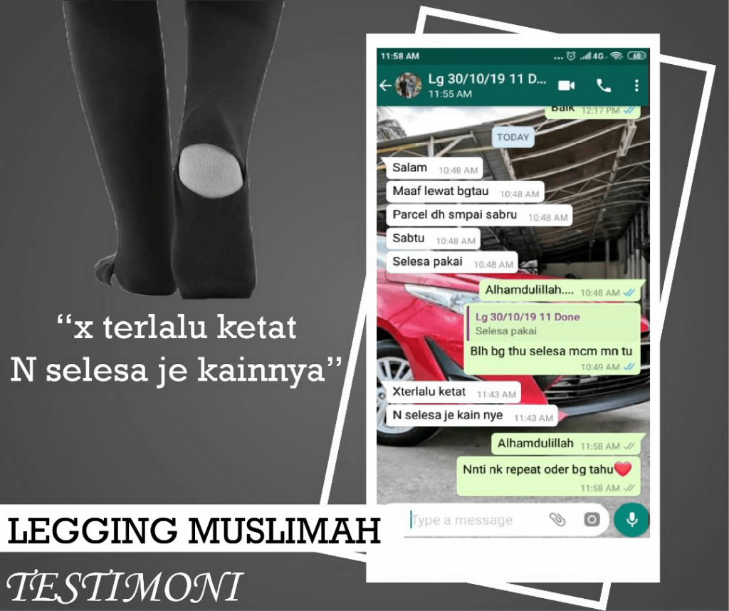 testimoni legging wuduk 04